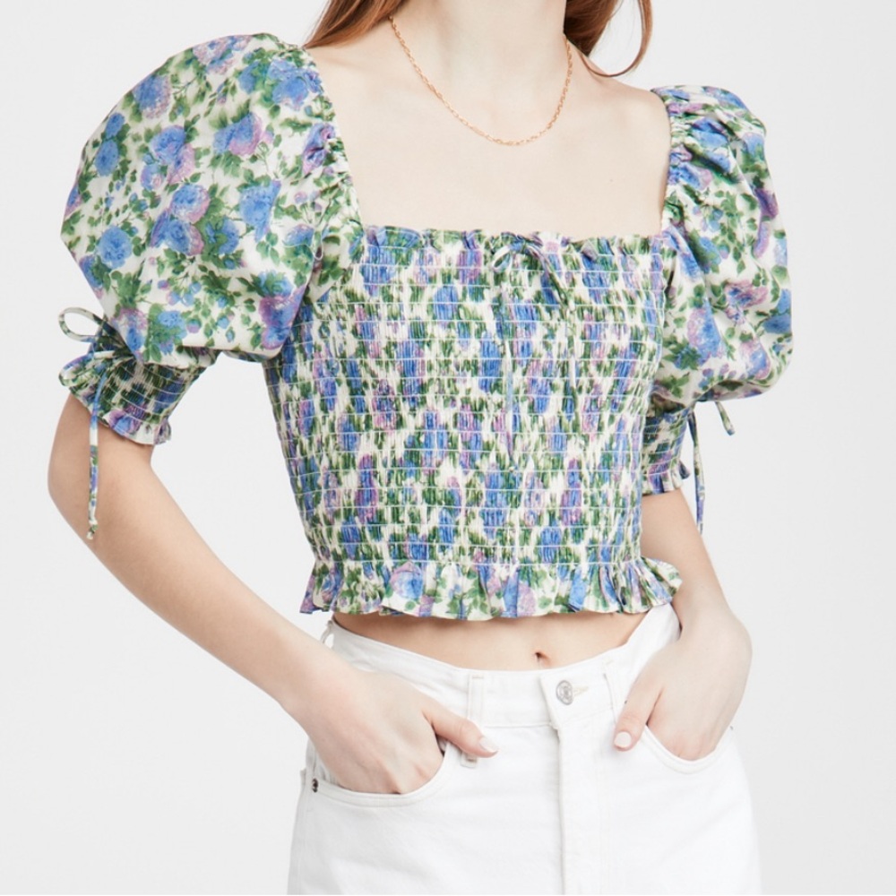 For Love & Lemons Bridget Crop Top